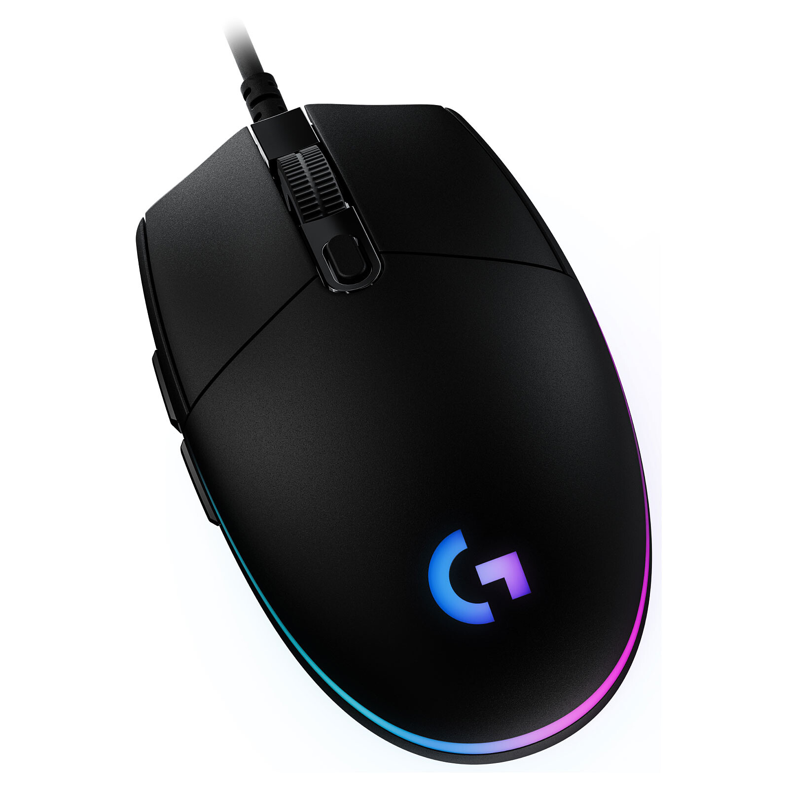 Souris filaire Gamer Logitech G203 LightSync (Noir)